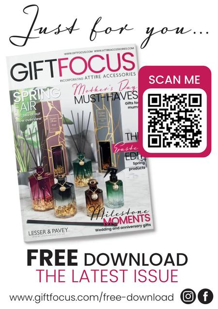 View a flyer to promote Gift Focus magazine