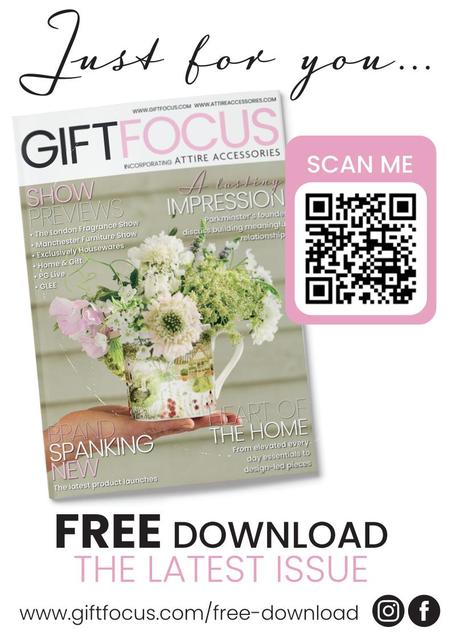 View a flyer to promote Gift Focus magazine