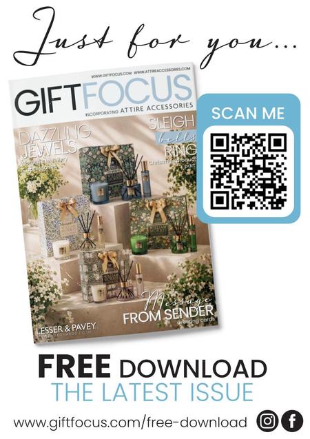 View a flyer to promote Gift Focus magazine