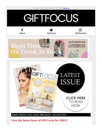 Gift Focus magazine - August 2022 newsletter