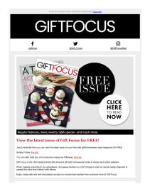 Gift Focus magazine - December 2022 newsletter
