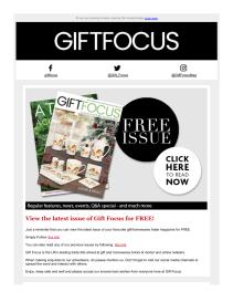 Gift Focus magazine - March 2023 newsletter