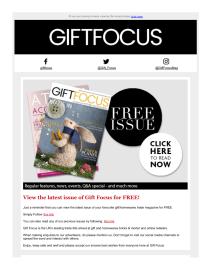 Gift Focus magazine - May 2023 newsletter