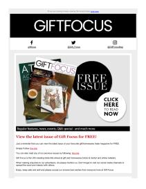 Gift Focus magazine - July 2023 newsletter