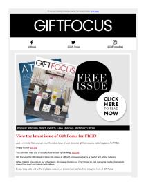 Gift Focus magazine - August 2023 newsletter