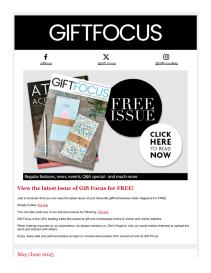 Gift Focus magazine - June 2025 newsletter