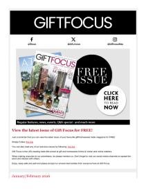 Gift Focus magazine - February 2026 newsletter