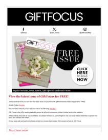 Gift Focus magazine - June 2026 newsletter