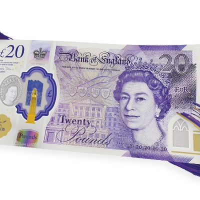 The new £20 note unveiled