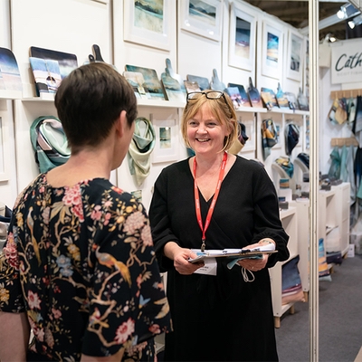 Suppliers and visitors celebrate being back at Scotland’s Trade Fair