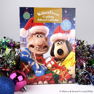 Pawprint Family launches first-of-its-kind Wallace & Gromit pin badge advent calendar