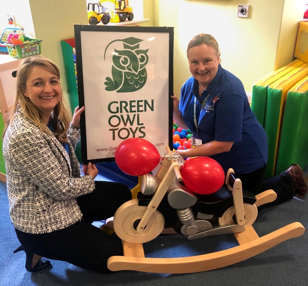 Demelza Children's Hospice and Green Owl Toys celebrate 10th anniversaries: Image 1