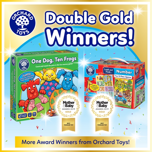 Orchard Toys wins double gold in Mother&Baby awards: Image 1