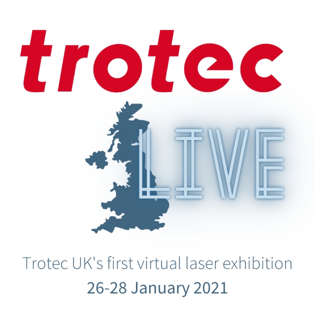 Trotec launches first UK Virtual Laser Exhibition in January 2021