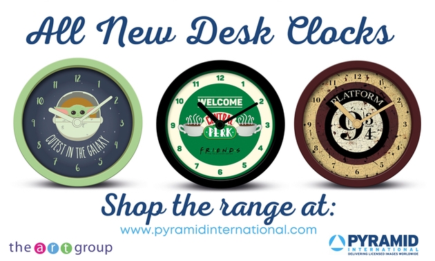 Pyramid International launches new desk clock range