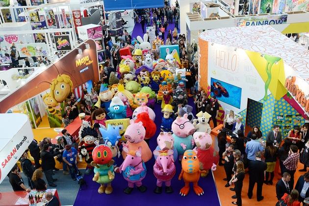 Well known characters at Brand Licensing Europe