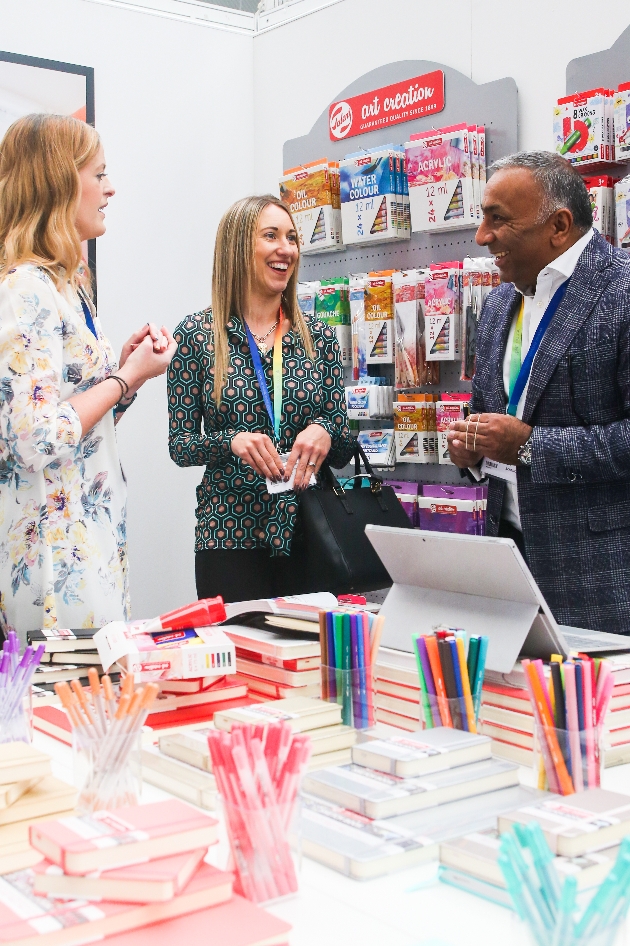 Exhibitors at the London Stationery Show