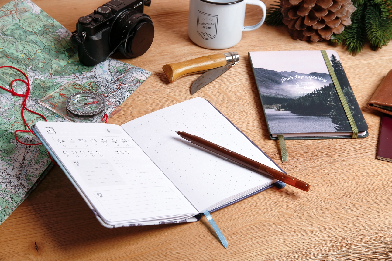 selection of stationery on a table