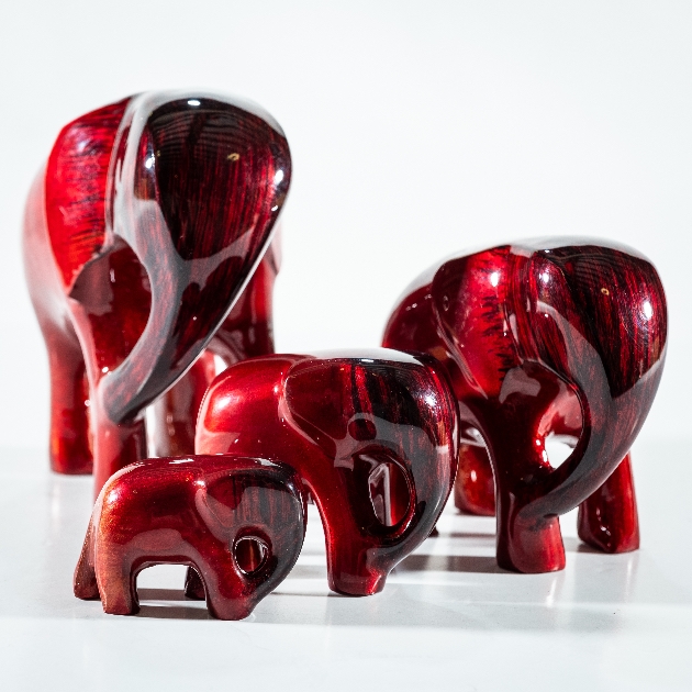Ceramic elephant collection by Tilnar Art