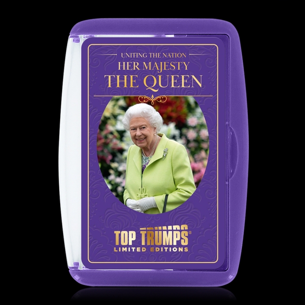 Queen's Platinum Jubilee Top Trumps pack