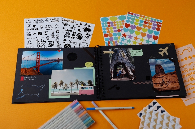 image of a scrapbook