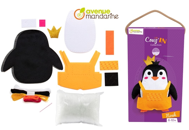 felt penguin craft kit to make