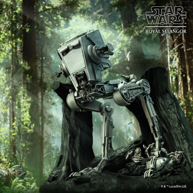 star wars machine in forest 