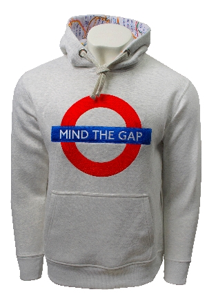 grey mind the gap hoodie