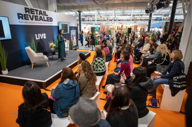 stage set up at trade show