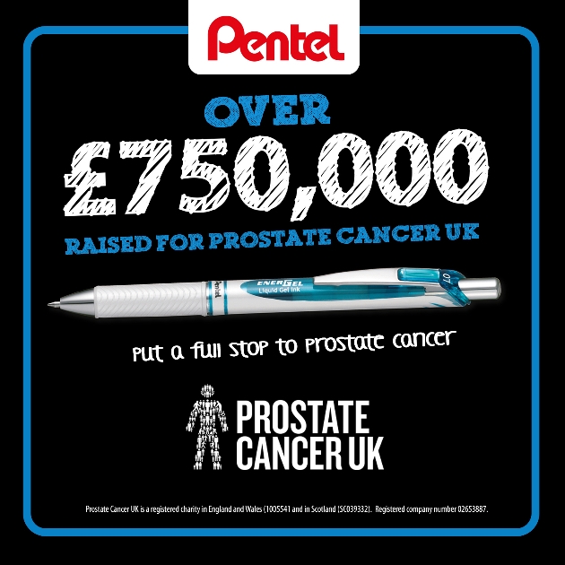 Pentel fundraising marketing image